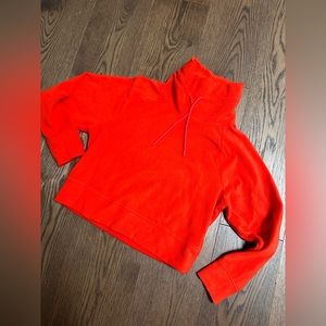 Apres Ski Neon Orange Sweater - Size Medium